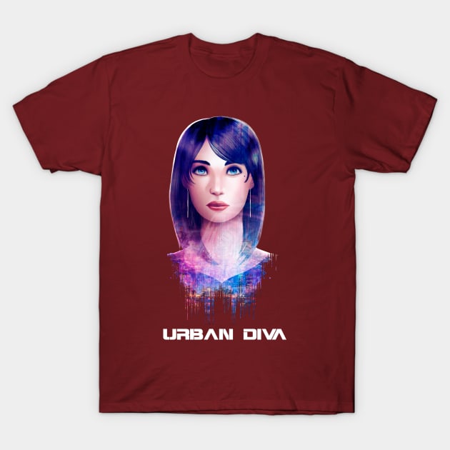 Urban Diva 15 T-Shirt by raulovsky